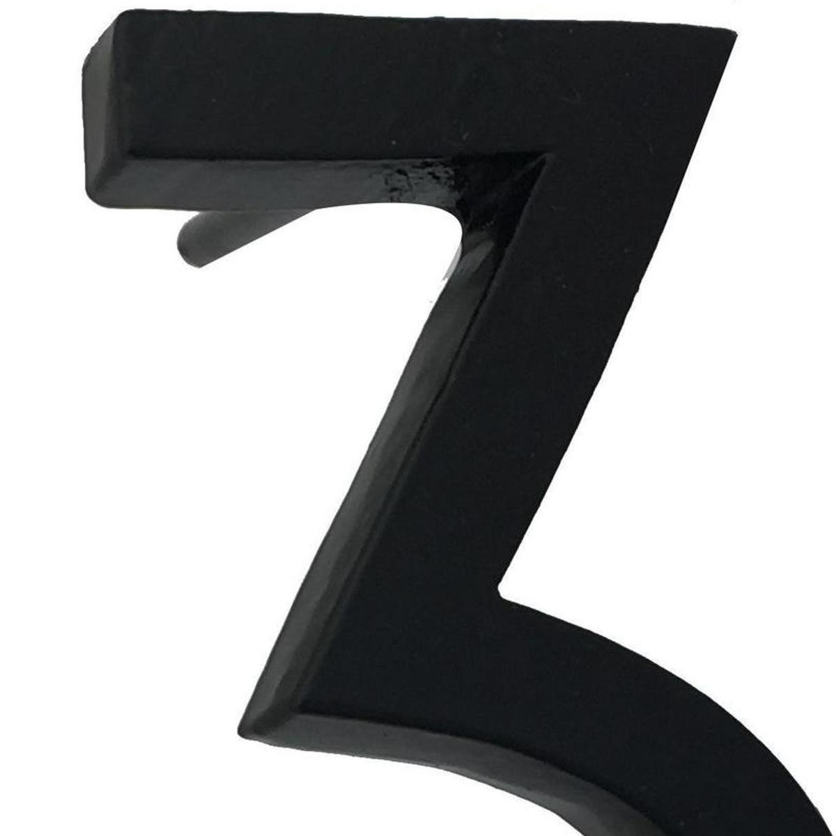 FIXSER - Número 3 fierro 10 cm negro