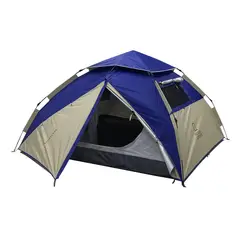 NATIONAL GEOGRAPHIC - Carpa Camping Fiordland 4 Personas Azul