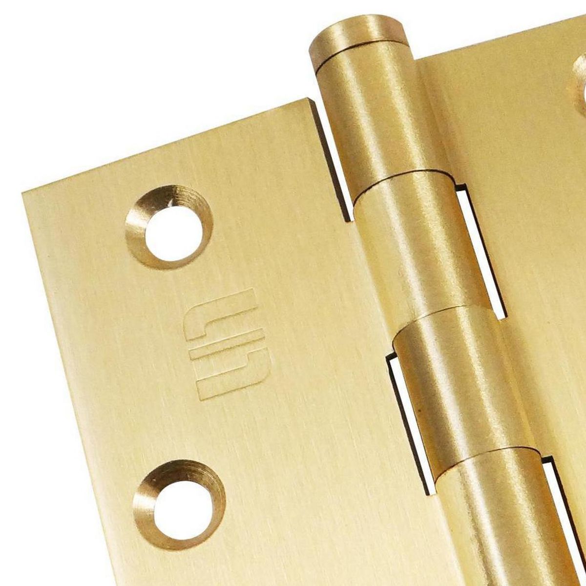 SCANAVINI - Bisagra 3"x3" bronce sólido satinado blister