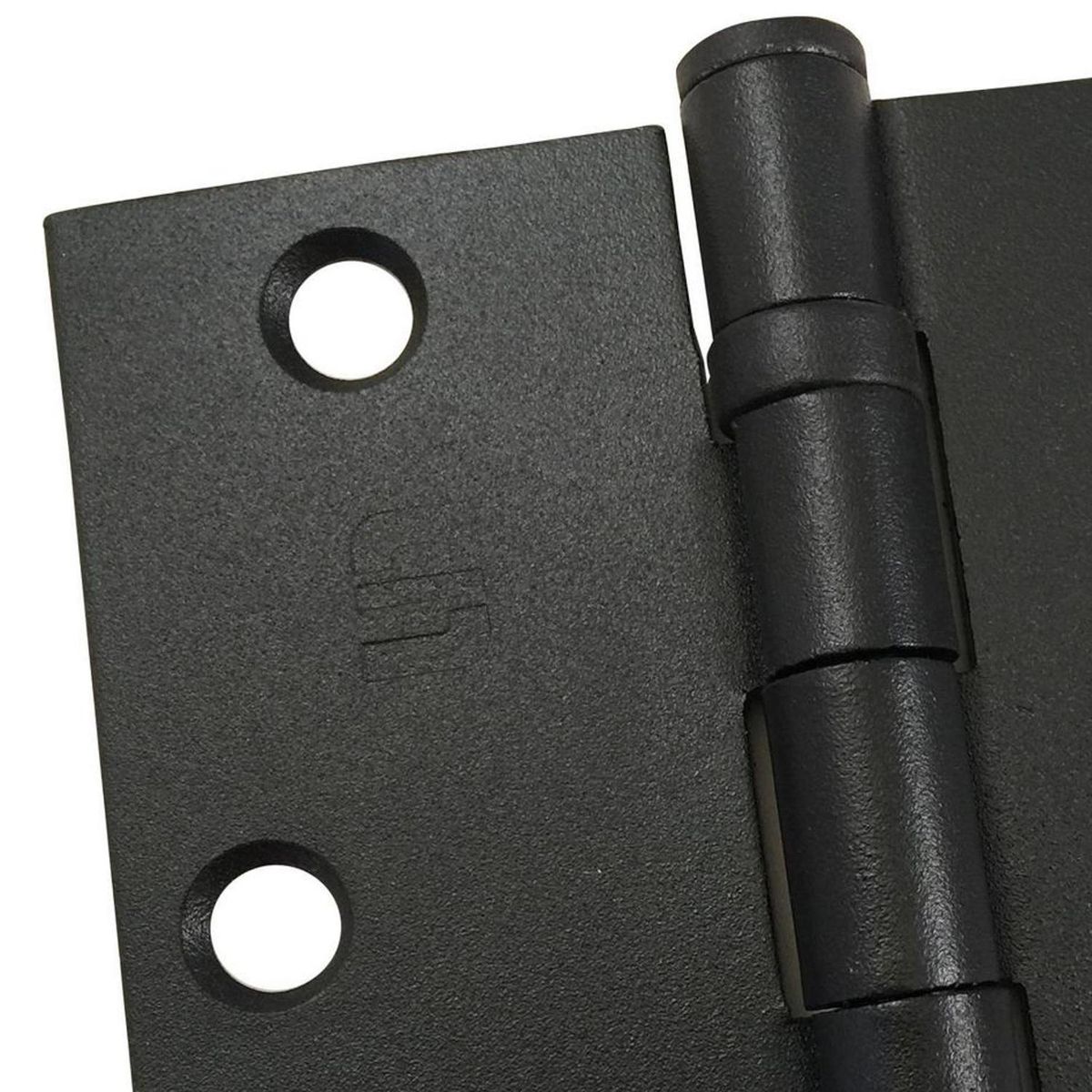 SCANAVINI - Bisagra 3½"x3½" acero negro colonial blister