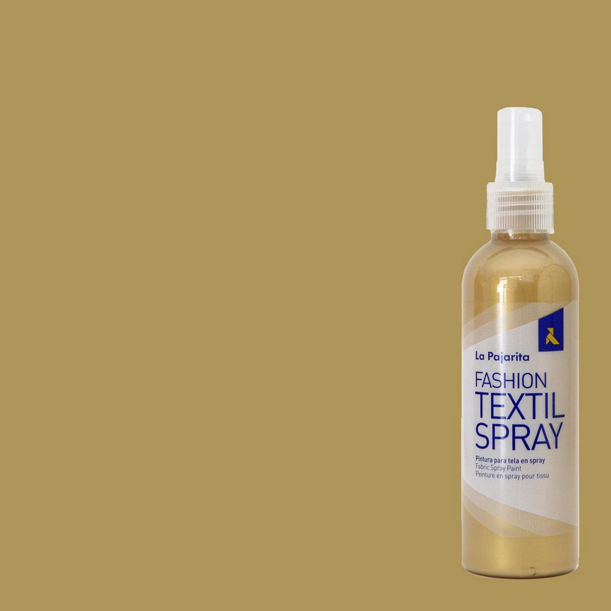 PINTURAS LA PAJARITA - Pintura para Tela Amarillo Gold Sun 0.1 l