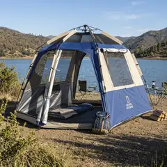 NATIONAL GEOGRAPHIC - Carpa Camping Kootenay 6 Personas Azul