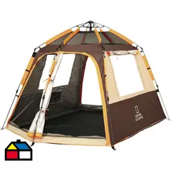 NATIONAL GEOGRAPHIC - Carpa Camping Kootenay 6 Personas Beige