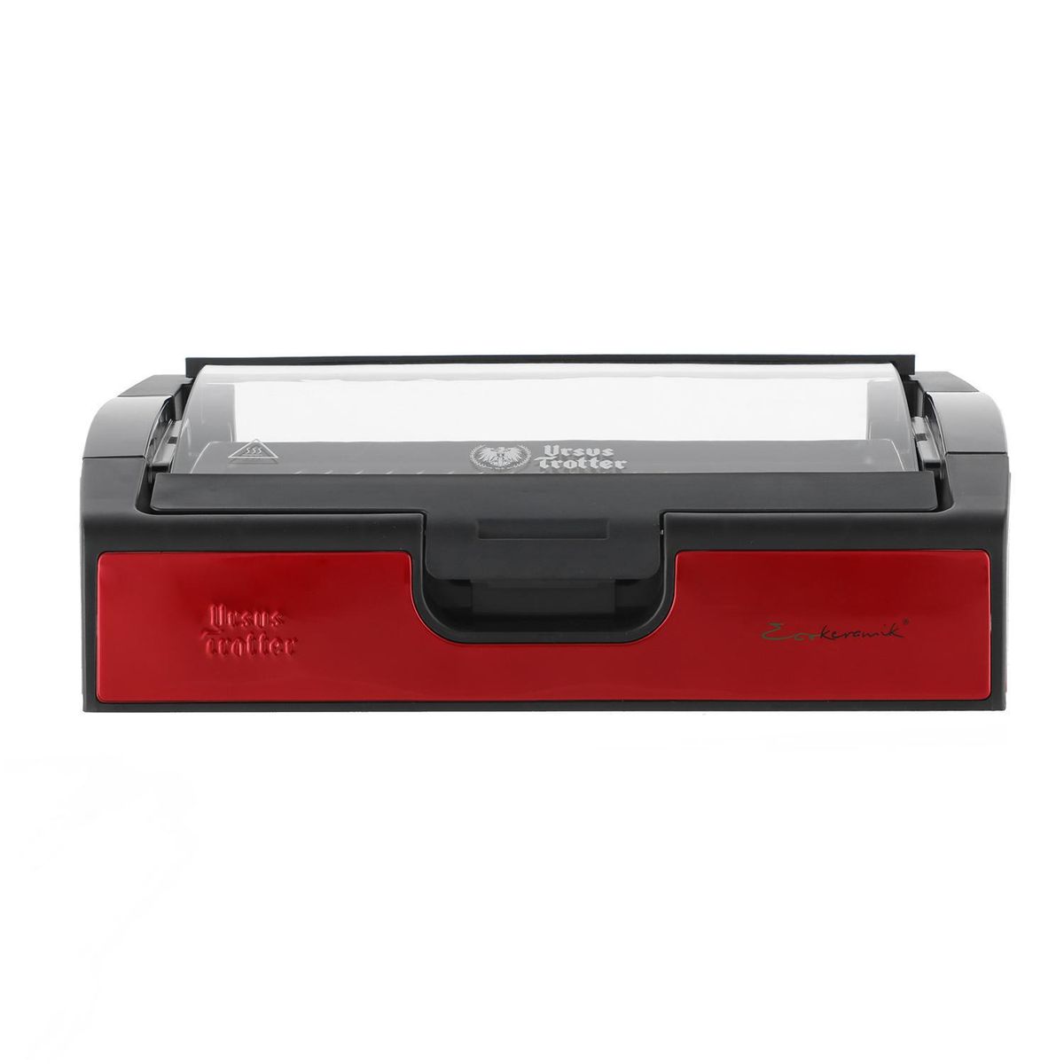URSUS TROTTER - Parrilla Eléctrica 1500 W Rojo UT-ECOKERAMIK (RED)