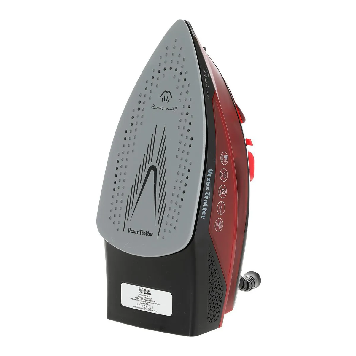 URSUS TROTTER - Plancha a vapor 2200 W