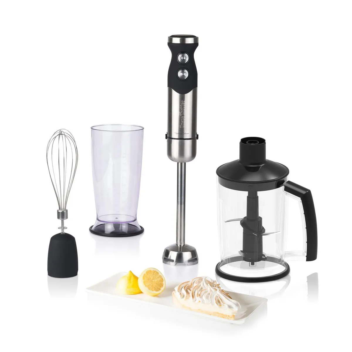 URSUS TROTTER - Minipimer 800 W Negro/plateado