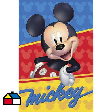 Bajada de cama Mickey colores 57x90 cm
