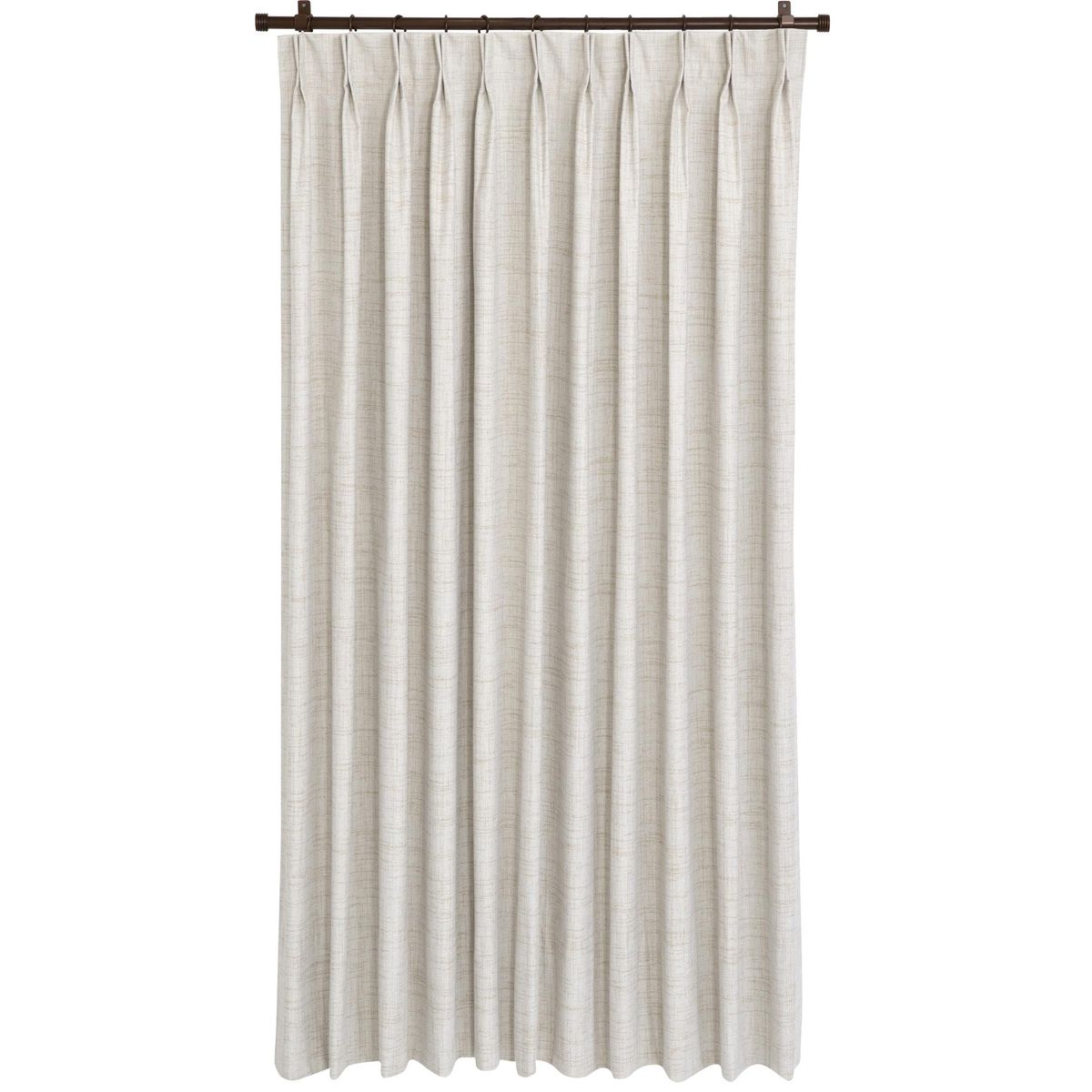 JUST HOME COLLECTION - Cortina Tela Blackout Beige Ancho 251a300 cm alto 75 a240 cm