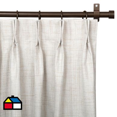 Cortina Tela Blackout Beige Ancho 301a350 cm alto 75 a240 cm.