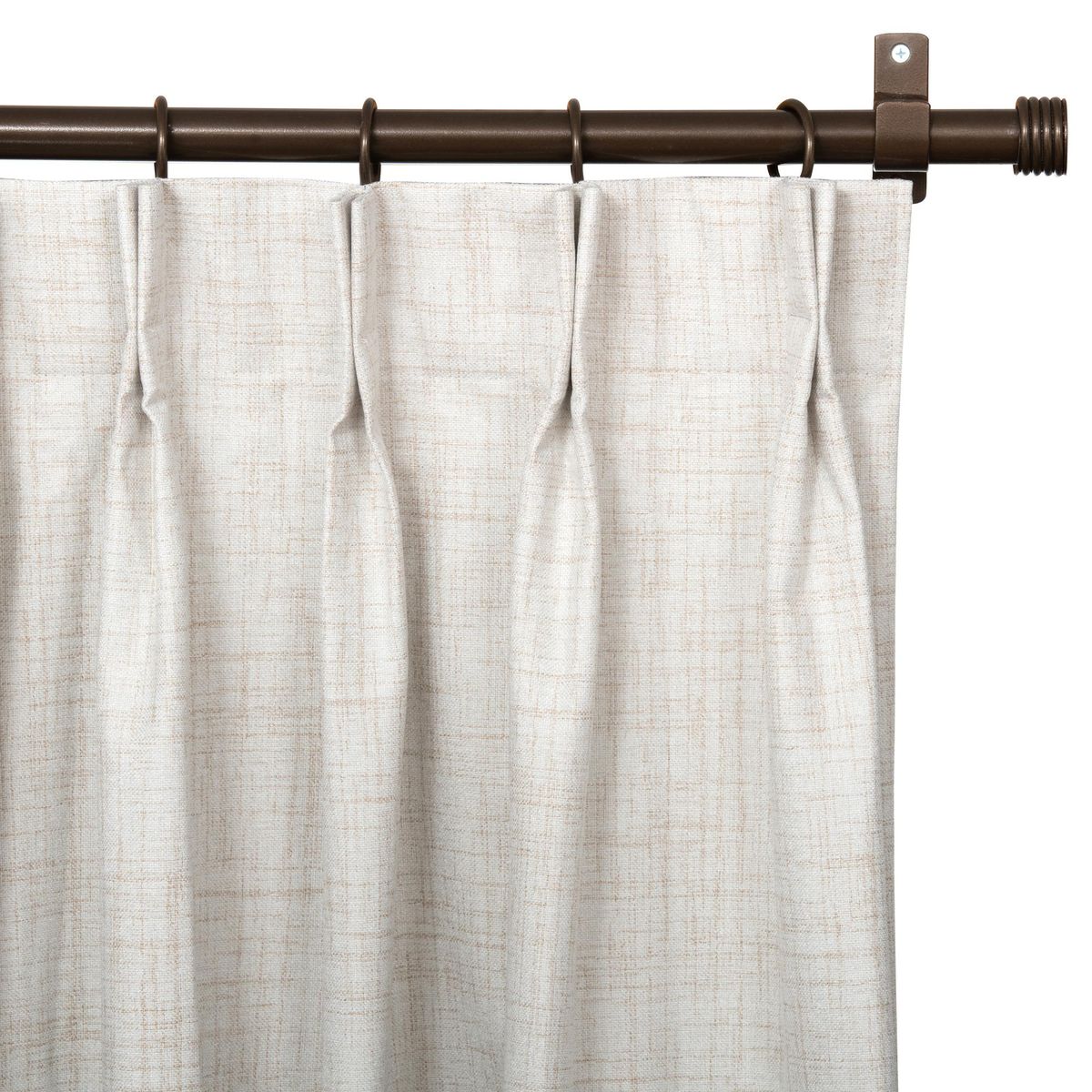 JUST HOME COLLECTION - Cortina Tela Blackout Beige Ancho 241a260cm Alto 351a400cm