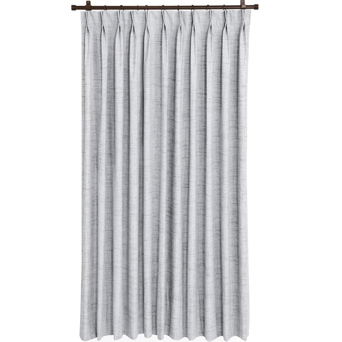Cortina Tela Blackout Gris Ancho 100a200 cm alto 75 a240 cm, marca JUST HOME COLLECTION - Foto 2