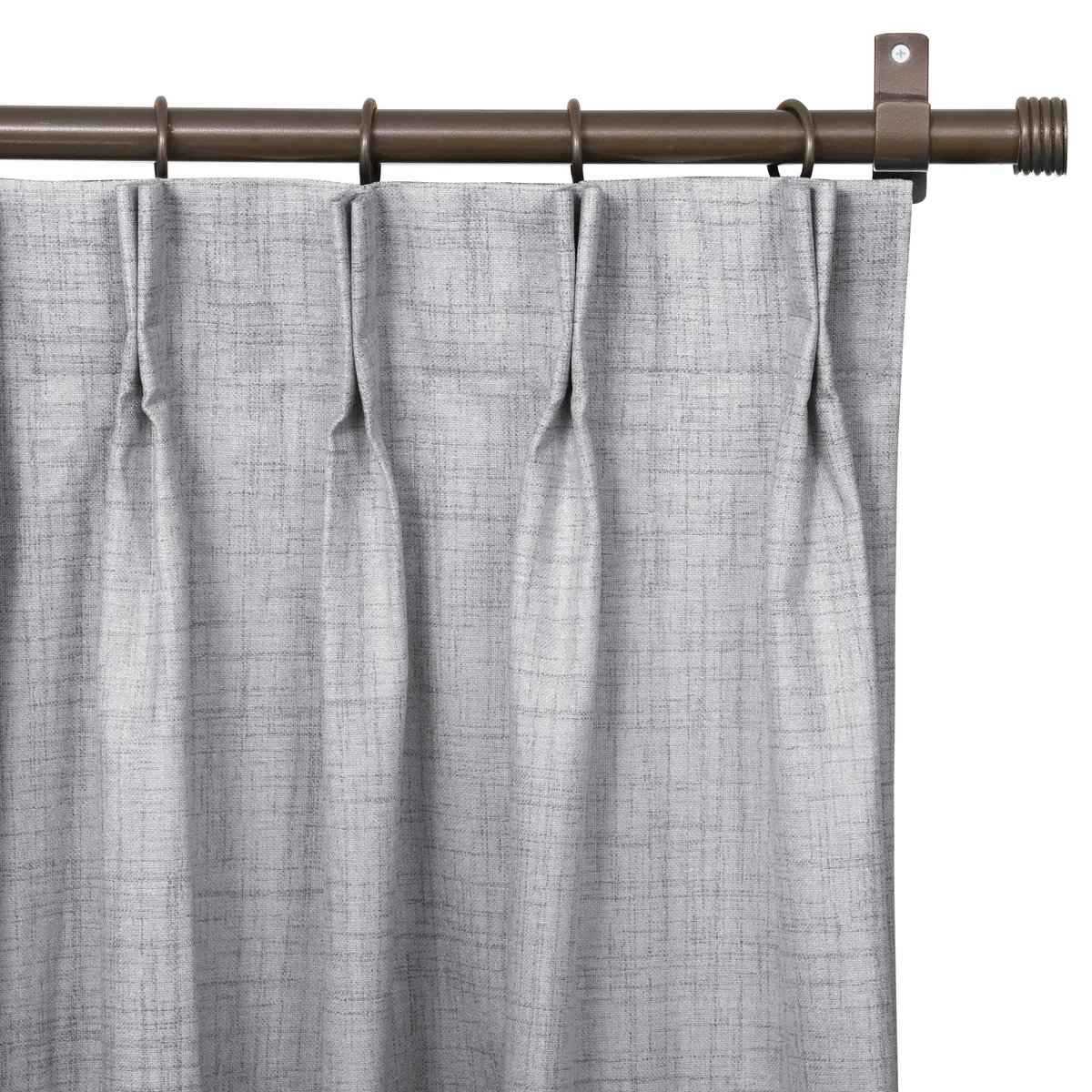JUST HOME COLLECTION - Cortina Tela Blackout Gris Ancho 401a450 cm alto 241a260 cm