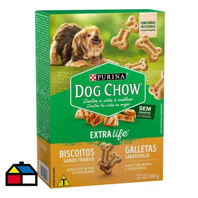 Galletas para perro adultos minis y pequeos 500 g pollo