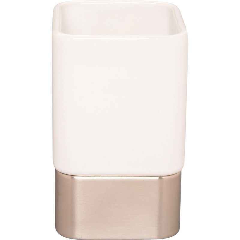 INTERDESIGN - Portacepillo Gia blanco