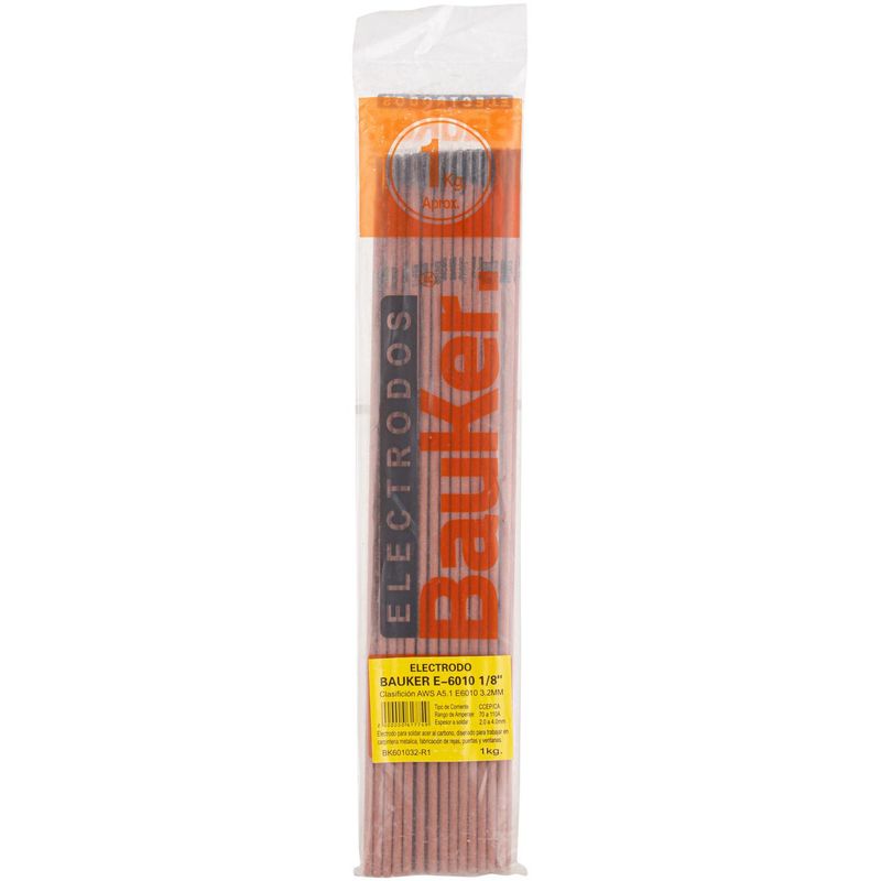 BAUKER - Electrodo 6010 1/8" 1 kg