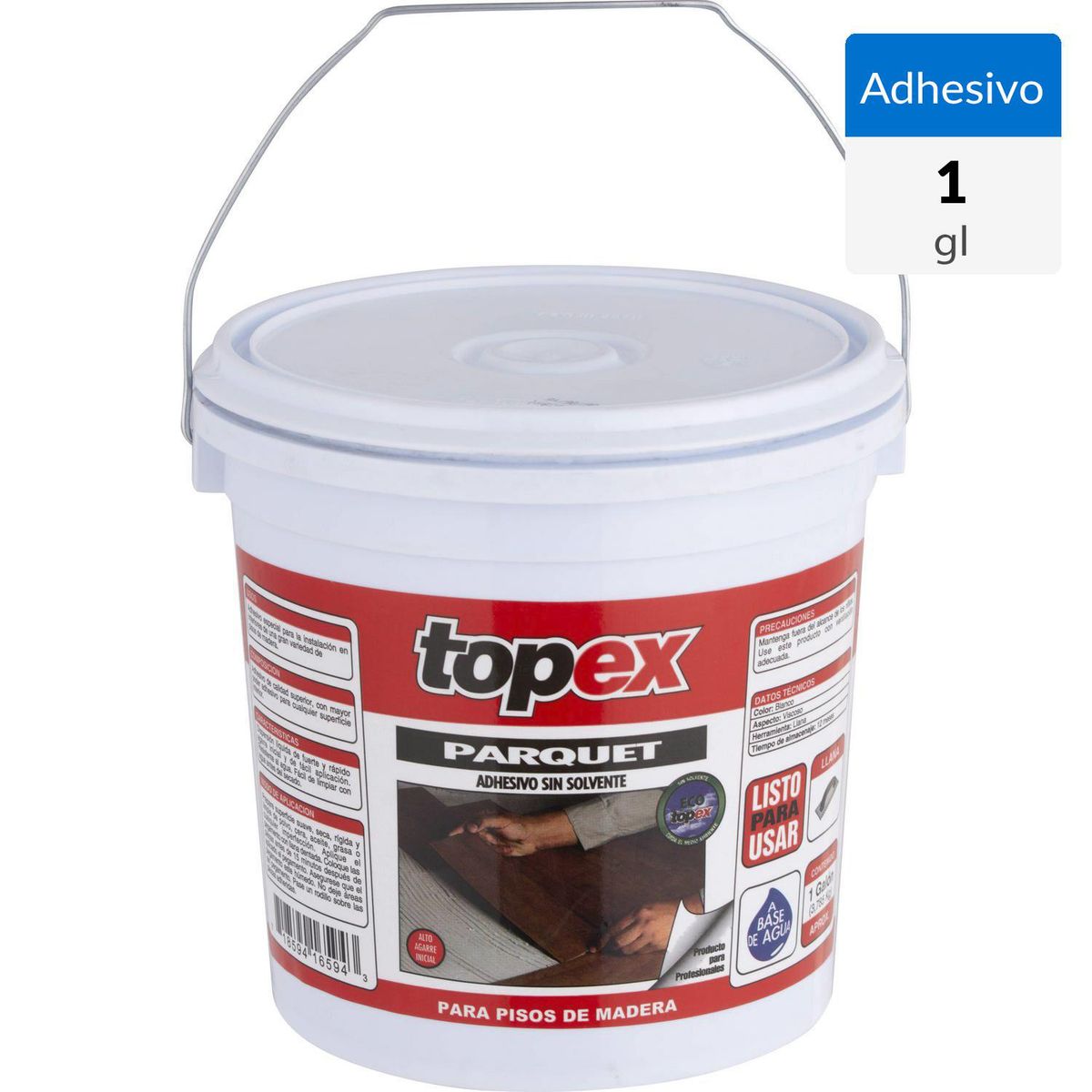 TOPEX - Adhesivo Parquet Superficie 1 galón(es)