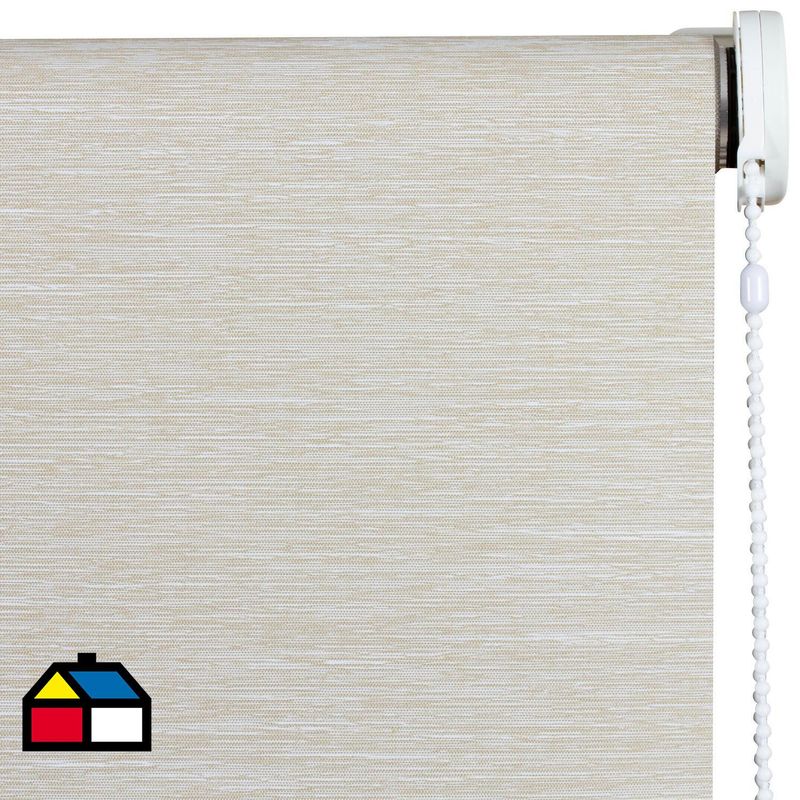 FLEXALUM - Roller Blackout Crema Ancho 181a190cm Alto 111a120cm