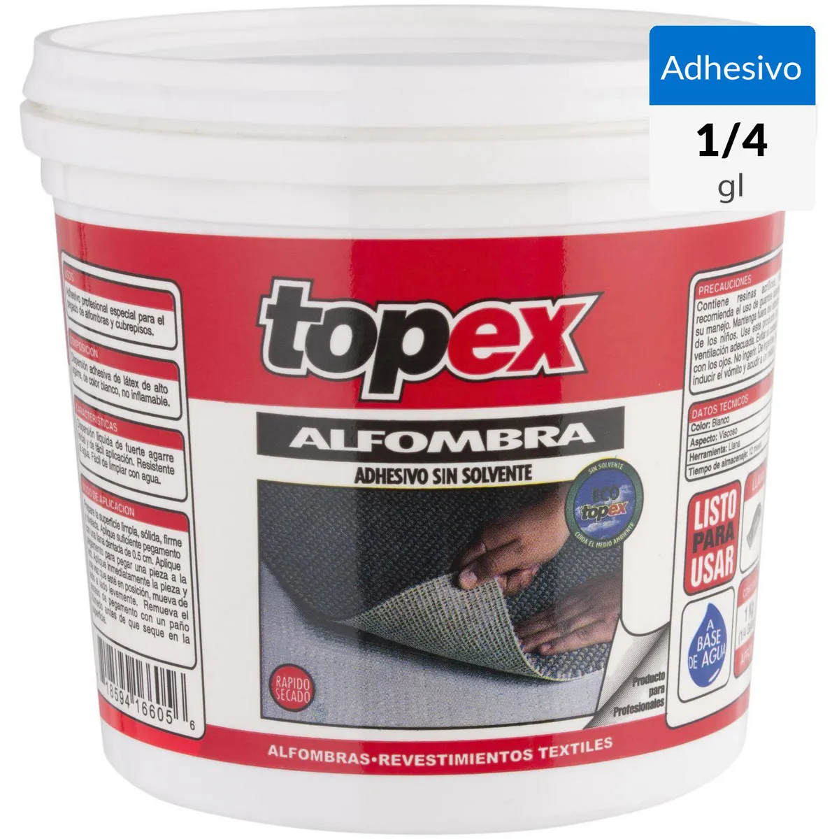 TOPEX - Adhesivo para Alfombra Superficie 1 kg