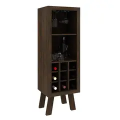 TECNOMOBILI - Bar Alto 44.8x135x37.5 cm Café rustico