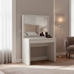 TECNOMOBILI - Tocador 1 Cajón(es) PE2000 90x142.5x46.5 cm Blanco