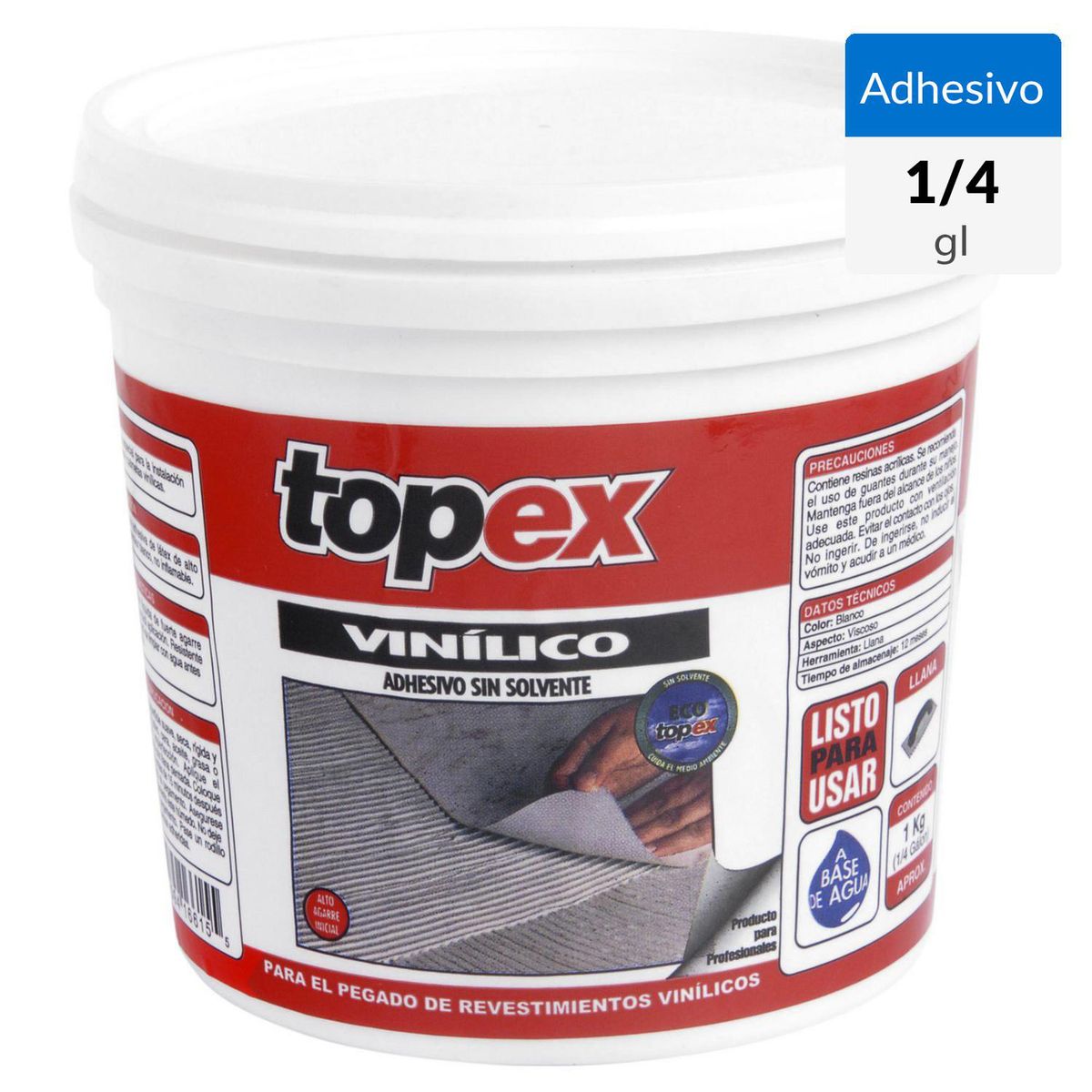 TOPEX - Adhesivo Vinílico Topex Superficie 1 kg