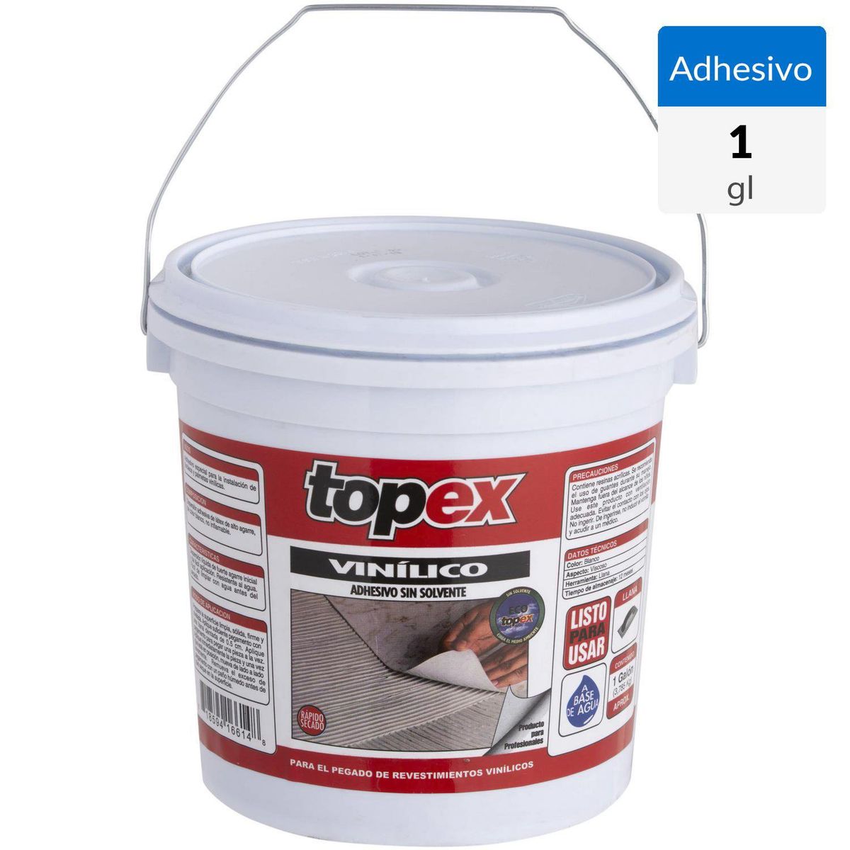 TOPEX - Adhesivo Vinílico Topex Superficie 1 galón(es)