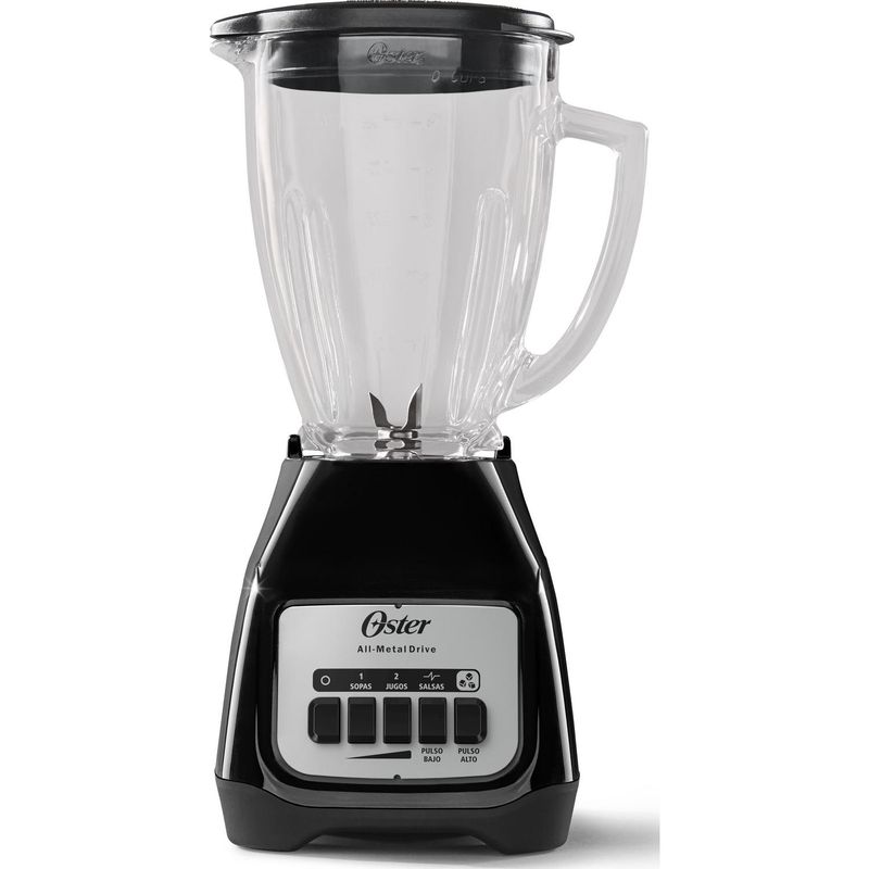 OSTER - Licuadora negra 1,5 litros