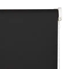 FLEXALUM - Roller Blackout Negro Ancho 131a140cm Alto 241a250cm