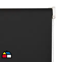 FLEXALUM - Roller Blackout Negro Ancho 161a170cm Alto 211a220cm