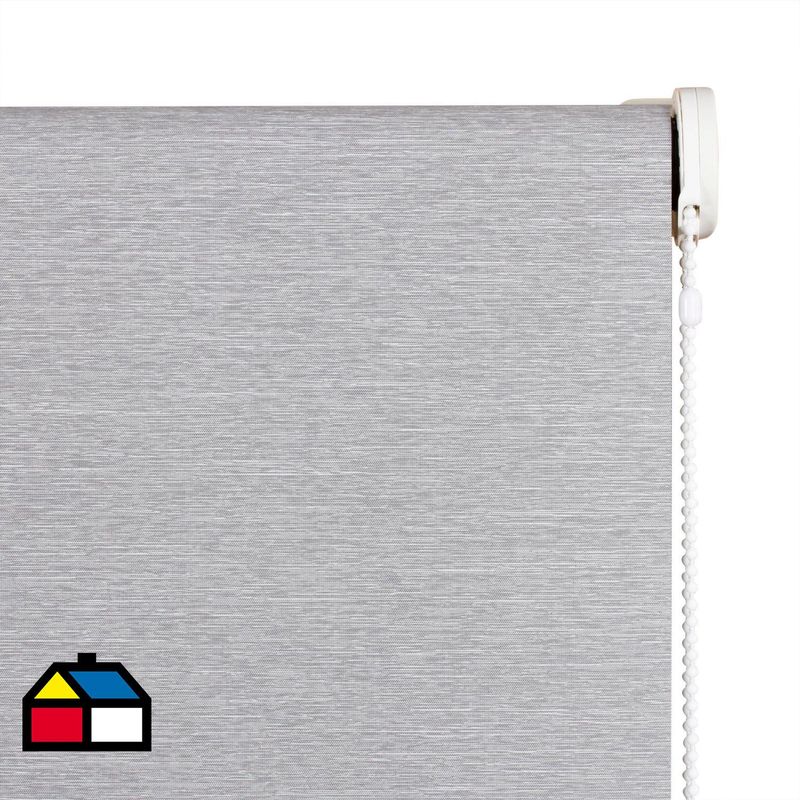 FLEXALUM - Roller Blackout Gris Ancho 121a130cm Alto 241a250cm