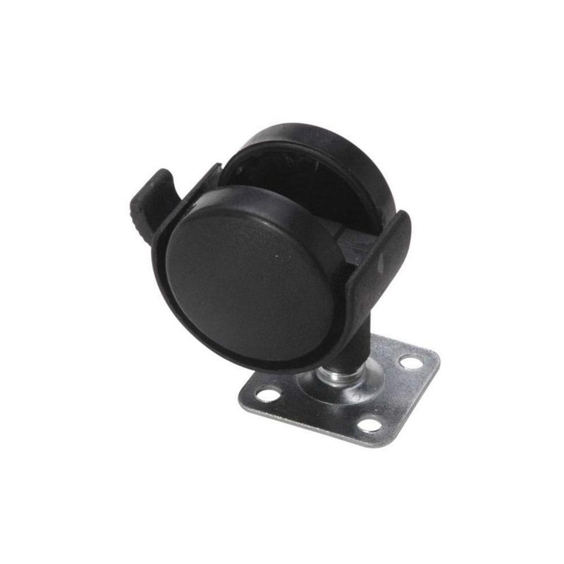 KUTZ - Rueda yoyo base 50mm con freno bolsa 4 unidad