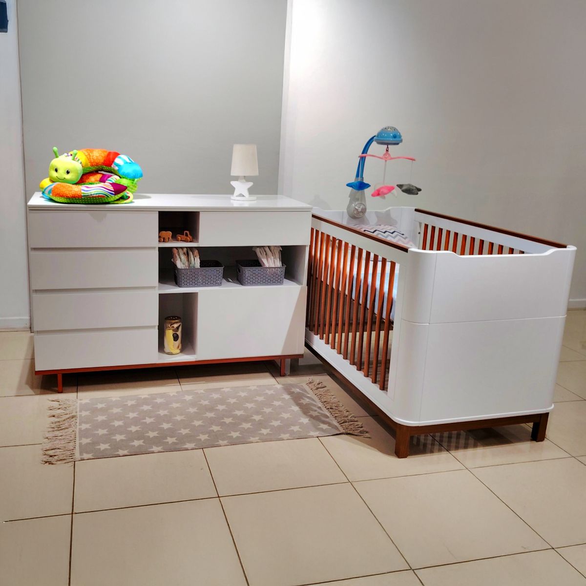 KIDSCOOL - Cómoda 6 Cajón(es) SOGNARE PASSARIN 135x92x60 cm Blanco