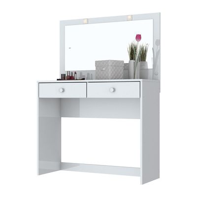 Imagen 2 del producto Tocador 2 Cajón(es) India 91x133x41 cm Blanco