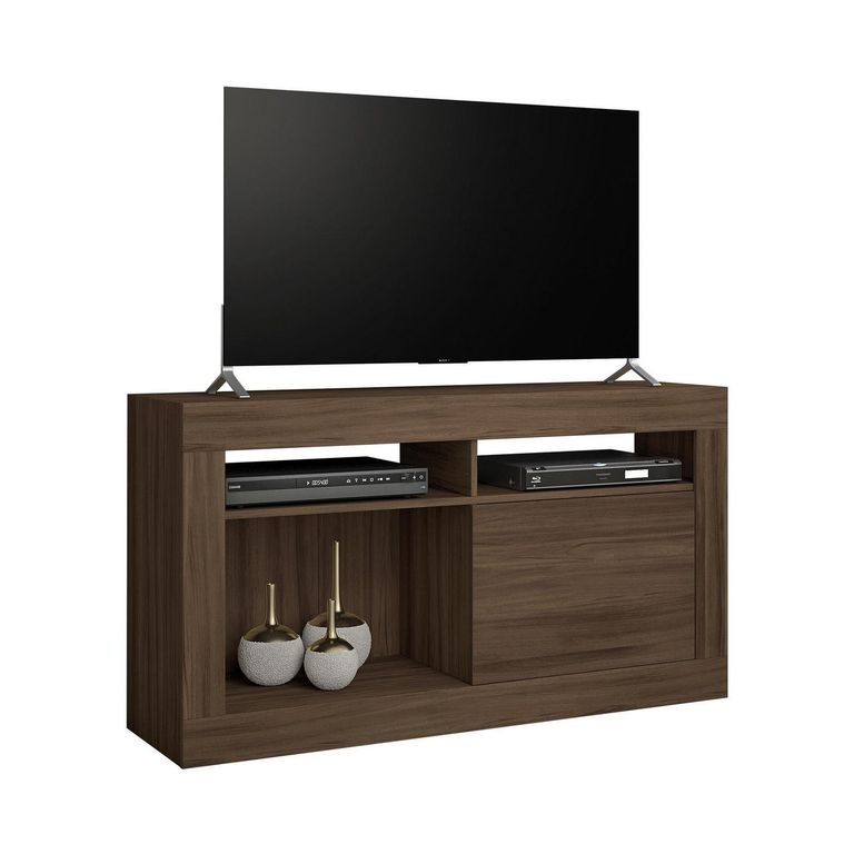 HOME MOBILI Rack TV 50" Café MDP 69x122x37 cm