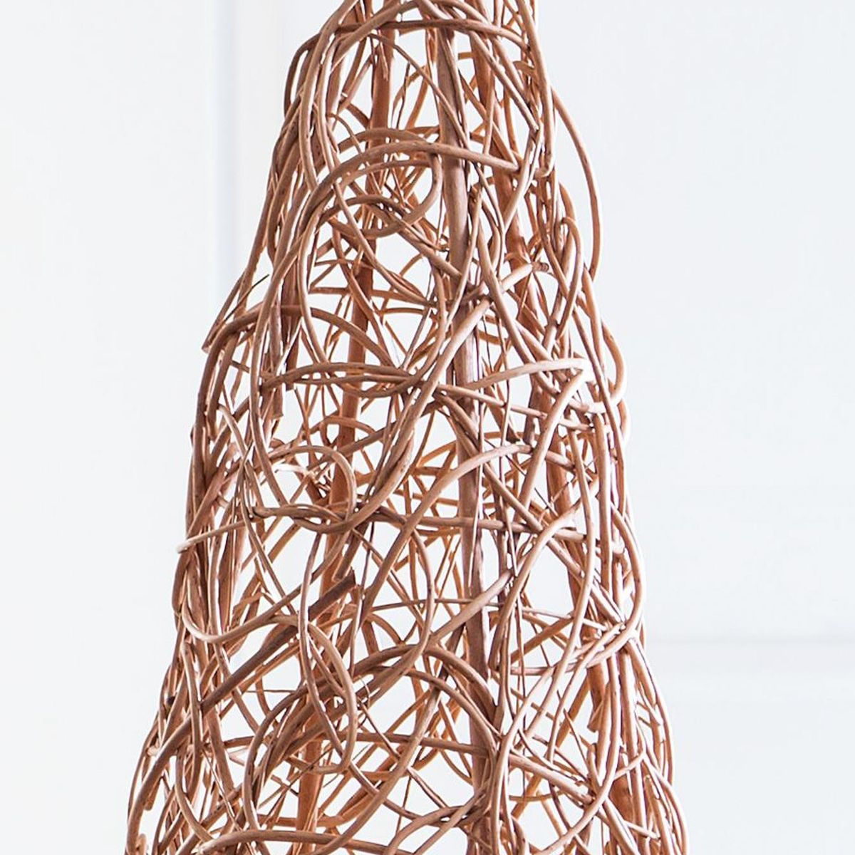 DECO MIMBRE - Árbol de Navidad Mimbre 53x150 cm Café