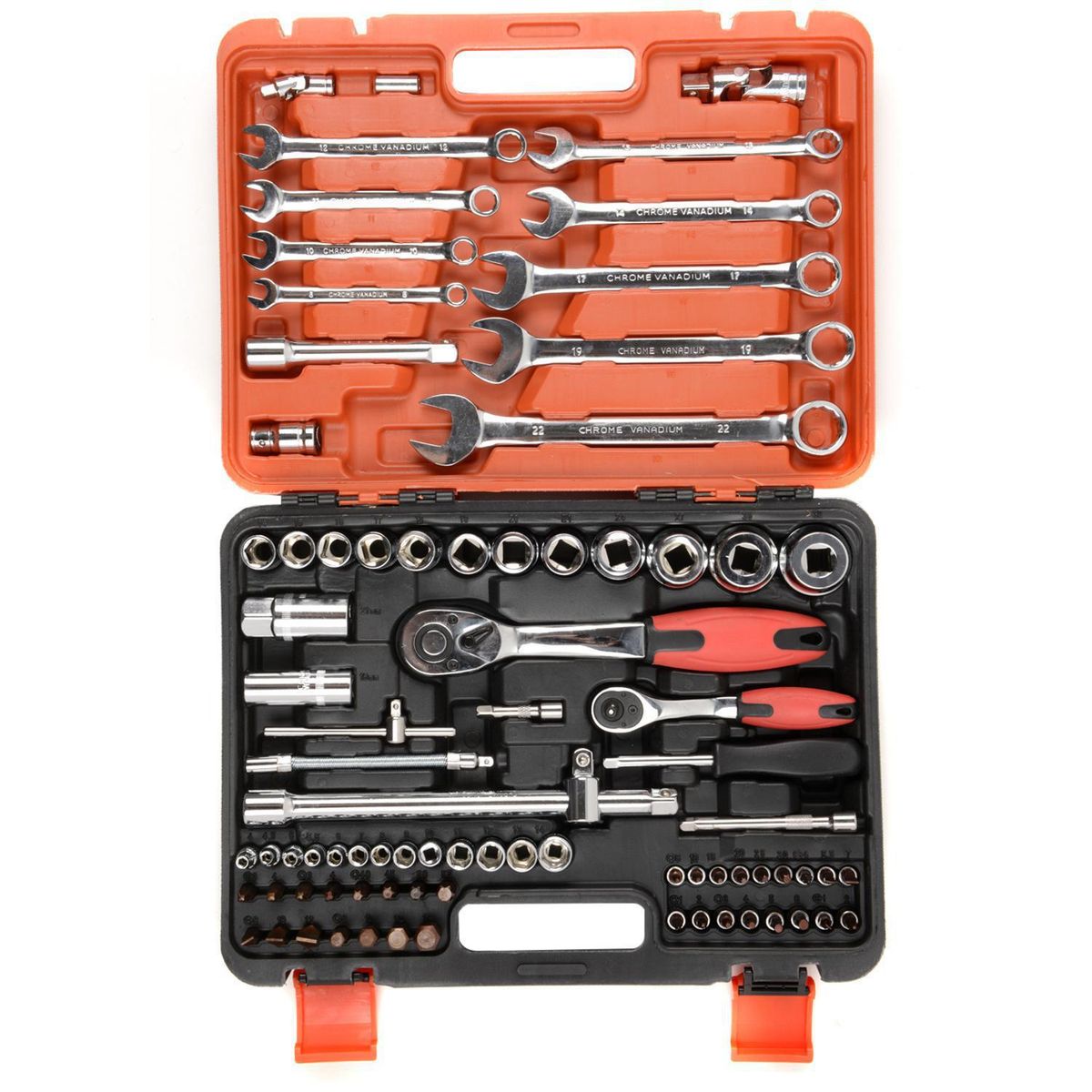 KOXIS - Caja de Herramientas dados y llaves 82 piezas