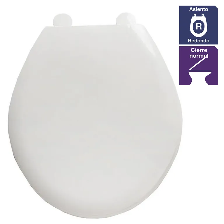 Asiento WC Standard Plus Blanco