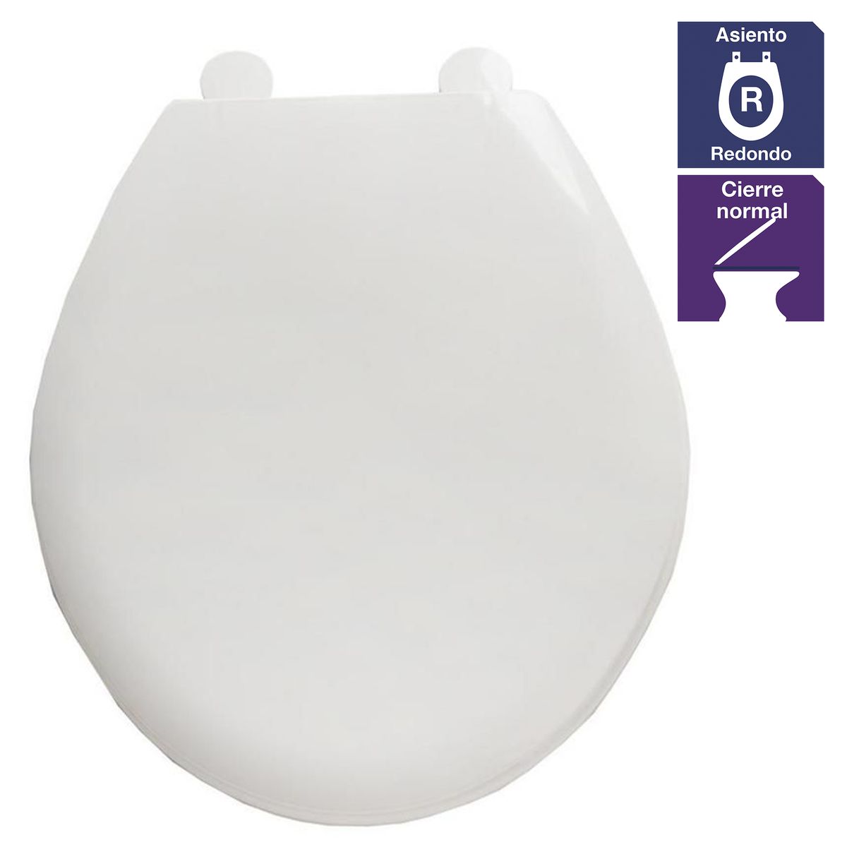 FANALOZA - Asiento WC Standard Plus Blanco