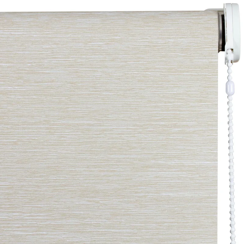 FLEXALUM - Roller Blackout Crema Ancho 131a140cm Alto 40a100cm