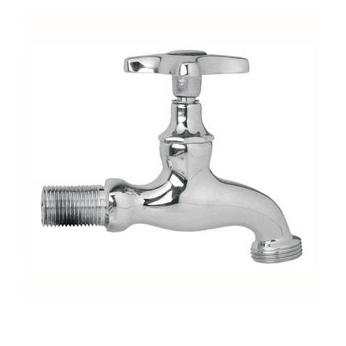 FAS - Llave Mural para Lavadero Cromado