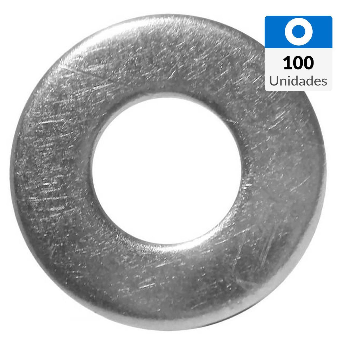 MAMUT - Golilla Plana Calibrada 3/16 ZBR 100 unidades