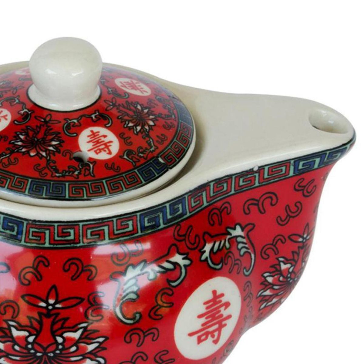 SOHOGAR - Tetera Sohogar Cerámica Rojo