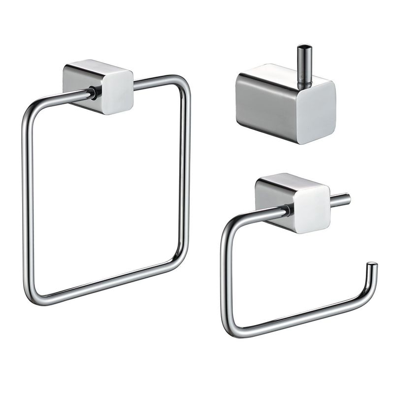 KLIPEN - Accesorio de Baño Metálico 3 Piezas