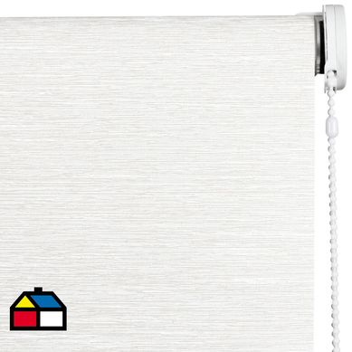 Roller Blackout Blanco Ancho 40a100cm Alto 40a100cm