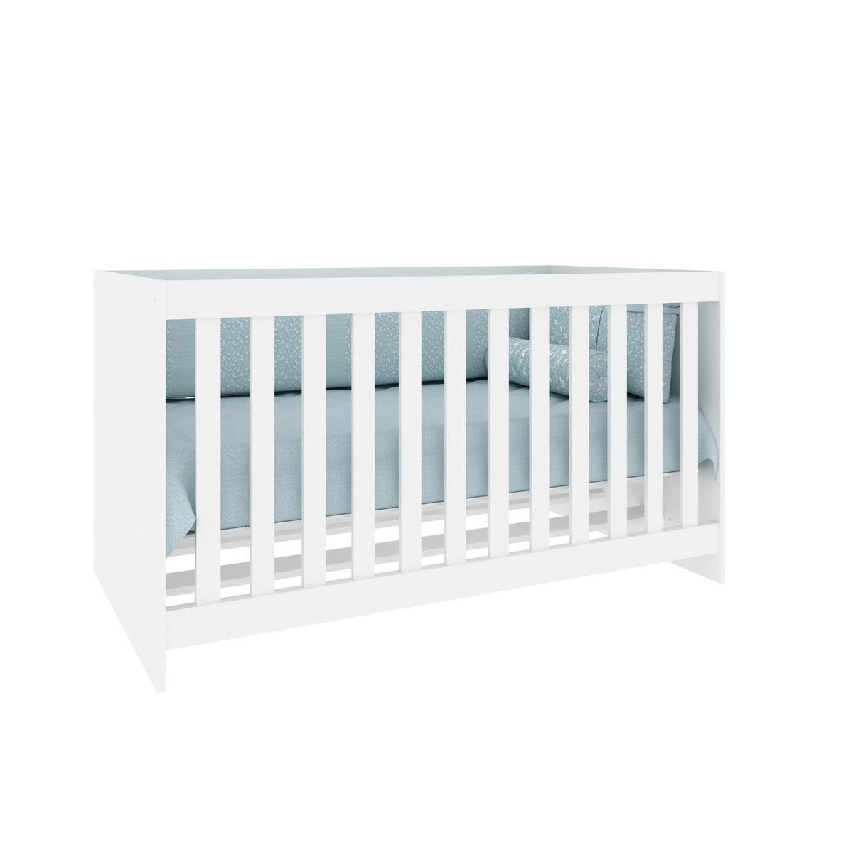 TECNOMOBILI - Cuna 76x133x74 cm blanca