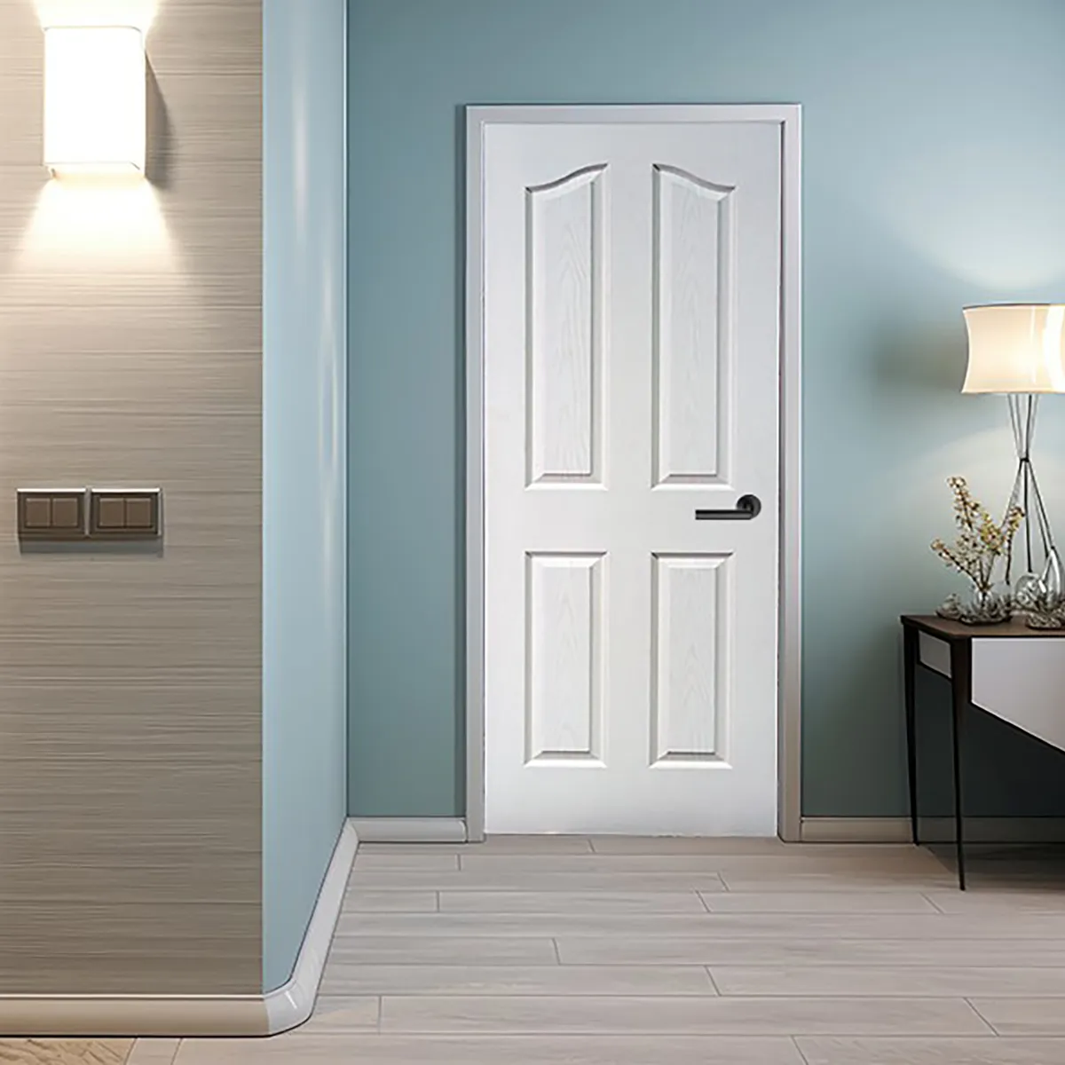 MULTIMARCA - Puerta Lista HDF Kiyen Precolgada