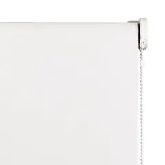 FLEXALUM - Roller Blackout Blanco Ancho 40a100cm Alto 131a140cm
