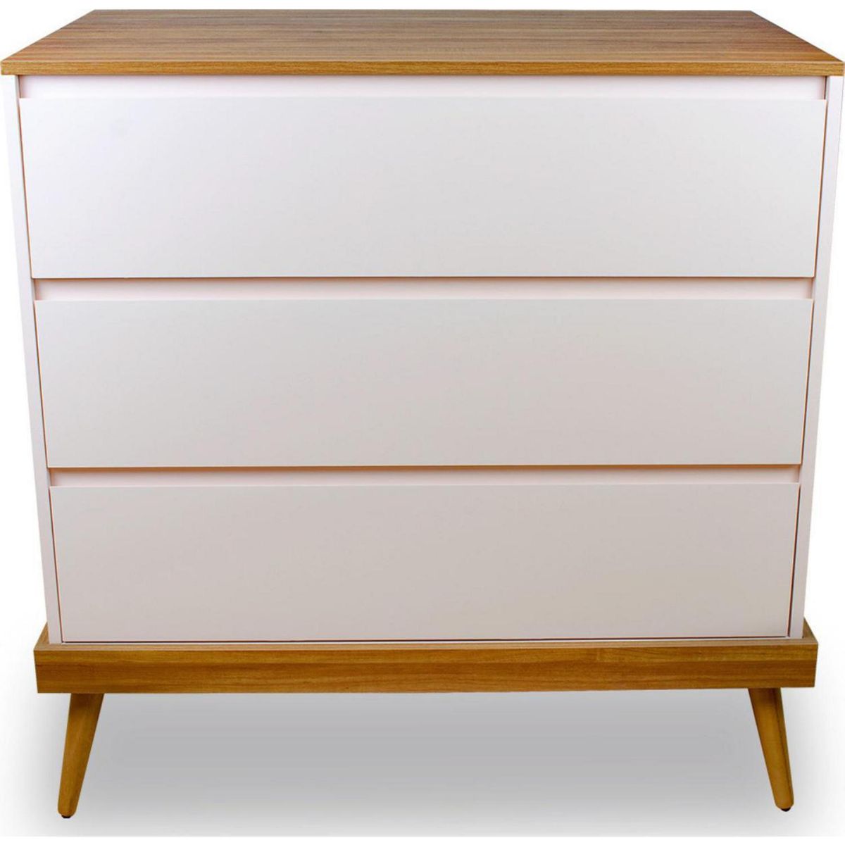 KIDSCOOL - Cómoda 3 Cajón(es) SOGNARE CANCAO 90x90x74 cm Rosado