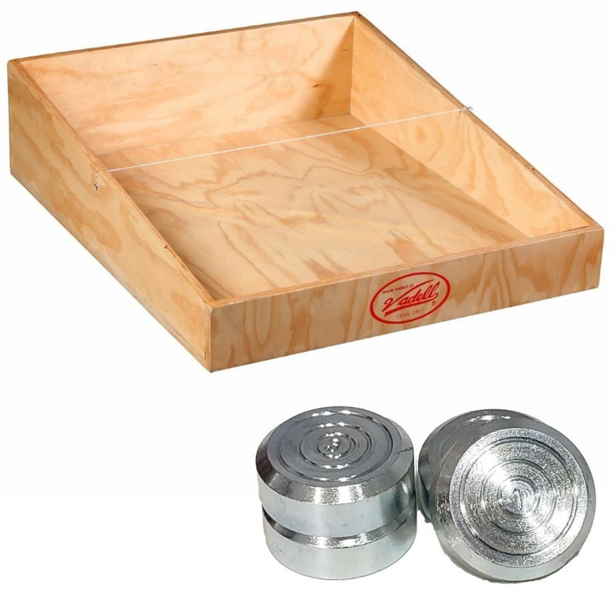 VADELL - Cajón de Rayuelas + 4 Tejos 70x22x82 cm Madera