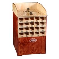 Juego de Rana con 5 Tejos Bronce 60x65x102 cm